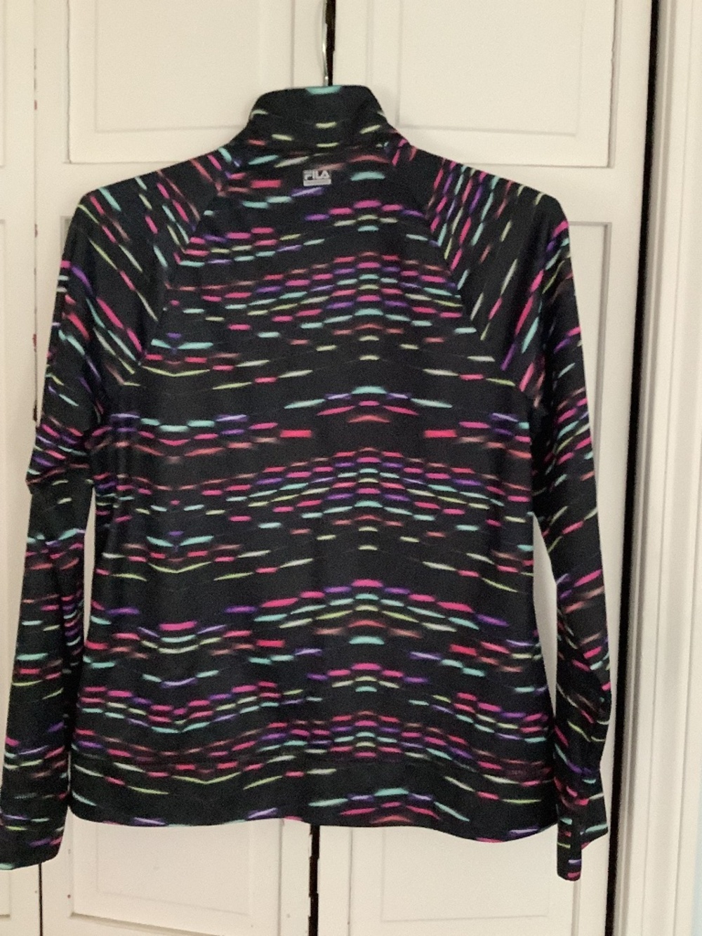 Fila Sport Performance Jacket with 3/4 front zip, Size M